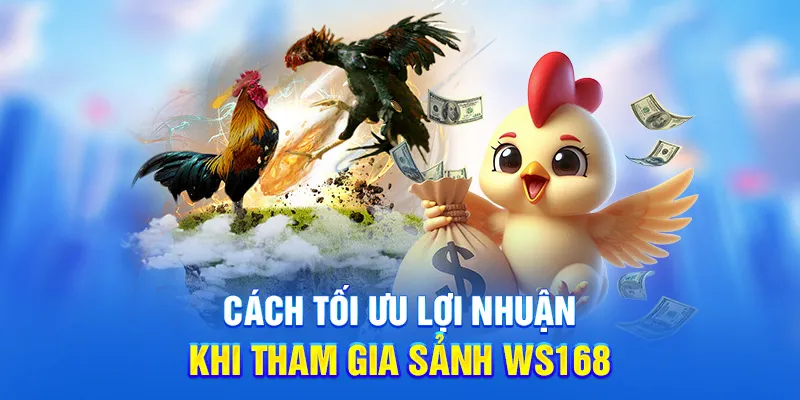 Sảnh WS168 Tại 78WIN - Chinh Phục Sảnh Đá Gà Đỉnh Cao 2025 4 Cách tối ưu lợi nhuận khi tham gia sảnh WS168